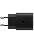 Зарядно устройство Samsung - TA800NBEGEU, USB-C, 25W, черно - 2t