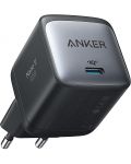 Зарядно устройство Anker - Nano II, USB-C, 45W, черно - 1t