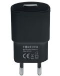 Зарядно устройство Forever - 5153, USB-A, 1A, черно - 3t