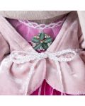 Плюшена играчка Budi Basa - Зайка Ми, с розова рокля, 25 cm - 4t