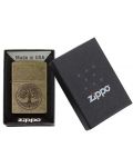 Запалка Zippo - Tree of Life Antique Brass - 3t