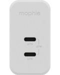 Зарядно устройство mophie - Speedport, USB-C, 67W, бяло - 2t