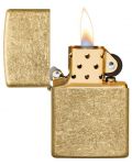 Запалка Zippo Classic - Tumbled Brass - 3t