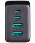 Зарядно устройство JoyRoom - TCG02, USB-A/C, 67W, черно - 4t