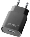 Зарядно устройство Ploos - 6572, USB, 2A, черно - 1t