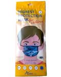 Защитни трислойни маски за деца, 3 броя, Advent Life - 1t