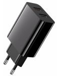 Зарядно устройство Xmart - 13932, USB-A, QC3.0, 18W, черно - 3t
