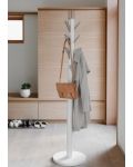 Закачалка за дрехи Umbra - Flapper, 40 x 40 x 168 cm, бяла - 8t