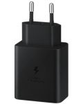 Зарядно устройство Samsung - EP-T4510XBEGEU, USB-C, 45W, черно - 2t
