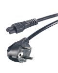 Захранващ кабел Vivanco - 45484, 1.8m, черен - 1t