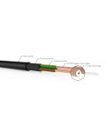 Захранващ кабел QED - XT5, 2 m, черен - 4t