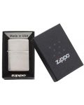 Запалка Zippo Brushed Chrome - класическа, за персонализиране - 5t