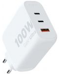 Зарядно устройство Xtorm - GaN2 Ultra, USB-A/C, 100W, бяло - 1t