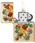 Запалка Zippo - Bob Marley, златиста - 2t