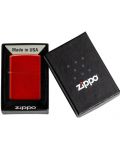 Запалка Zippo - Metallic Red - 2t