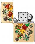 Запалка Zippo - Bob Marley, златиста - 4t