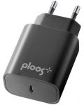 Зарядно устройство Ploos - 8214, PD, USB-C, 20W, черно - 1t