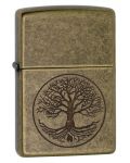 Запалка Zippo - Tree of Life Antique Brass - 1t