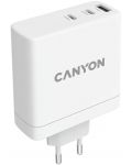 Зарядно устройство Canyon - H-140-01, 140W, бяло - 1t