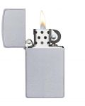 Запалка Zippo - Slim Satin Chrome, за персонализиране - 4t