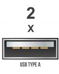 Зарядно устройство XtremeMac - XWH-DWC-03, USB-A, 12W, бяло - 3t
