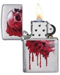 Запалка Zippo - Red Skull Design - 3t