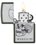 Запалка Zippo - Skull Design - 3t