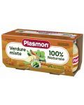 Зеленчуково пюре Plasmon - Зеленчуци микс, 2 х 80 g - 1t