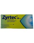 Зиртек, 10 mg, 20 филмирани таблетки, UCB Farchim - 1t