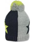 Зимна детска шапка с помпон Sterntaler - Звезда, 51 cm, 18-24 месеца - 1t