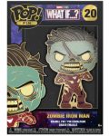 Значка Funko POP! Marvel: What If…? - Zombie Iron Man (Glows in the Dark) #20 - 3t