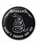 Значка Pyramid -  Metallica (Don't Tread On Me) - 1t