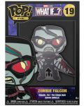 Значка Funko POP! Marvel: What If…? - Zombie Falcon (Glows in the Dark) #19 - 3t