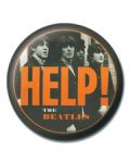 Значка Pyramid -  The Beatles (Orange Help) - 1t