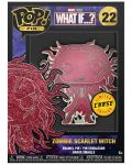 Значка Funko POP! Marvel: What If…? - Zombie Scarlet Witch (Glows in the Dark) #22 - 5t