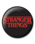 Значка Pyramid - Stranger Things: Logo - 1t