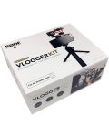 Звукозаписен бъндъл Rode - Universal Vlogger Kit, черен - 10t