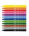 Комплект флумастери от 12 цвята - Conic tip 631 - 2t