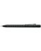Автоматичен молив Faber-Castell Grip - Черен, 0.7 mm - 1t