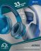 Безжични слушалки с микрофон AQL - Astros, сини - 3t