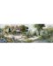 Панорамен пъзел Art Puzzle от 1000 части - Английска къщичка, Питър Моц - 2t