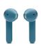 Безжични слушалки JBL - T220TWS, сини - 3t