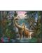 Пъзел Jumbo - Серия Динозаври, 2D пъзел от 50 части и 3D фигура на динозавър - 2t