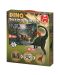 Пъзел Jumbo - Серия Динозаври, 2D пъзел от 50 части и 3D фигура на динозавър - 1t