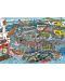 Пъзел Jumbo от 500 части - Морско пристанище, Ян ван Хаастерен - 2t