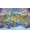 Пъзел Art Puzzle от 2000 части - Илюстрована карта на световните съкровища, Мария Рабински - 2t