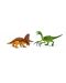 Фигурка Schleich от серията Аксесоари към Динозаври: Комплект - Трицератопс и Теризинозавър - малки - 1t