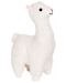 Детска играчка - Плюшена лама, бежов или бял цвят - 2t