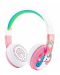 Детски слушалки BuddyPhones - Wave Unicorn, безжични, розови - 1t