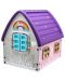 Детска градинска къща за игра Starplast - Unicorn Grand House - 2t
